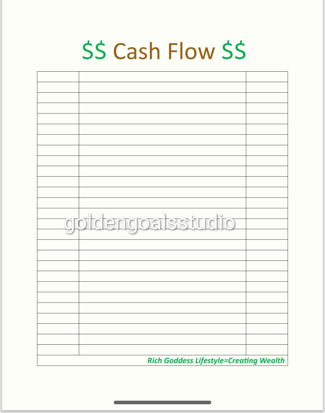 Manifesting Intention Planner