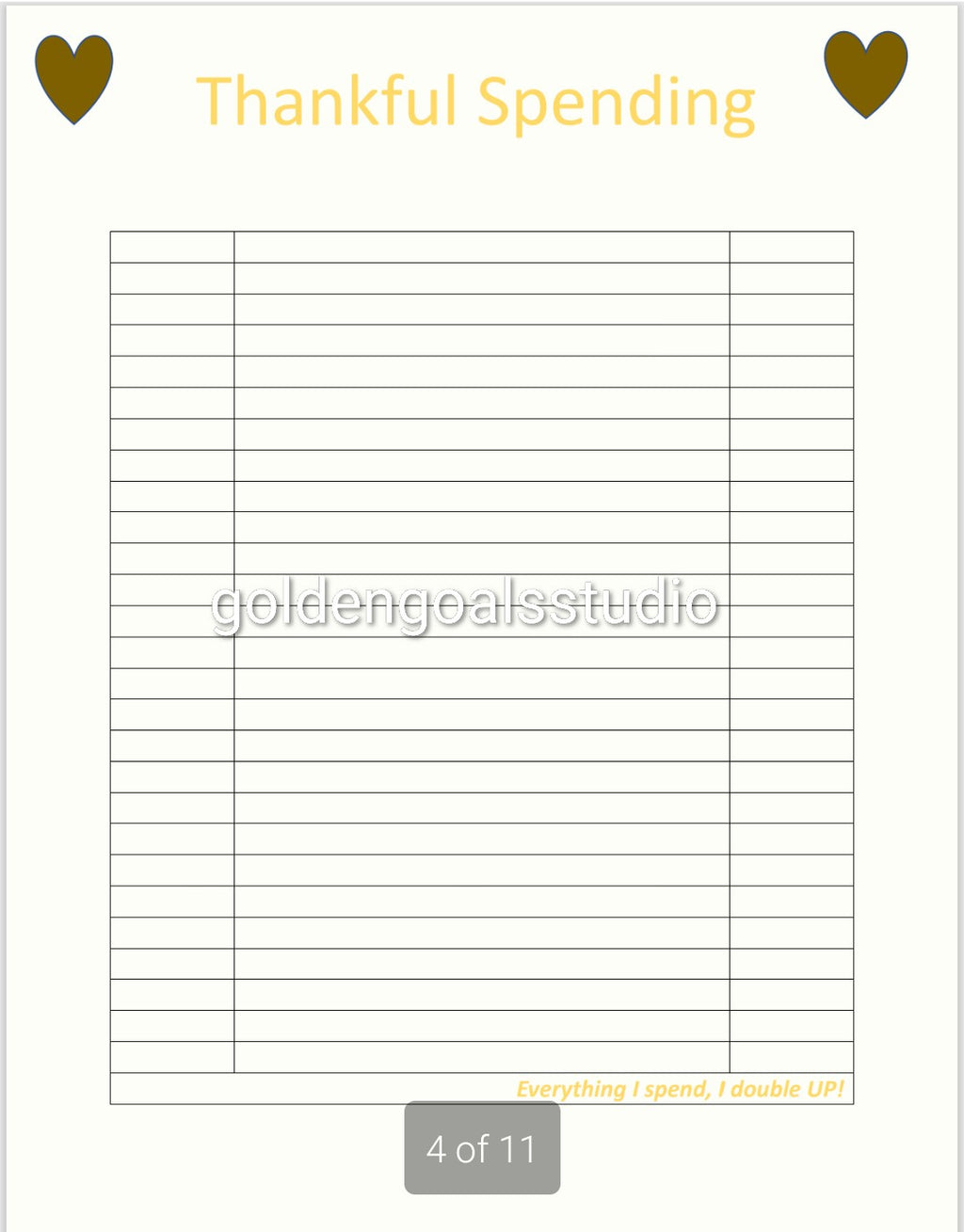 Manifesting Intention Planner