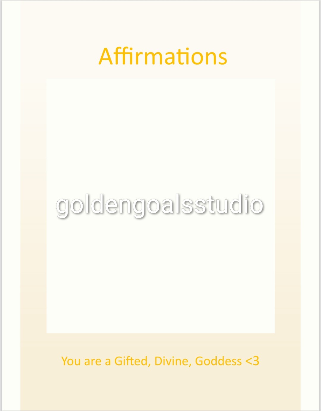 Manifesting Intention Planner